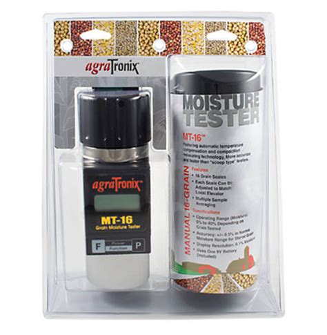 mt 16 grain moisture tester